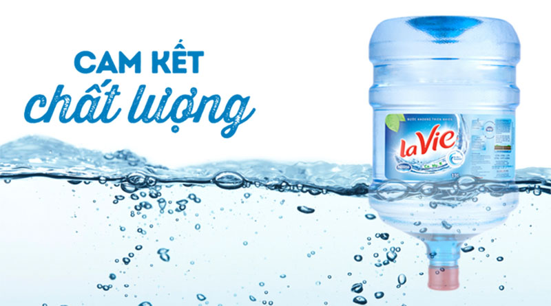 quy trình sản xuất nước khoáng lavie