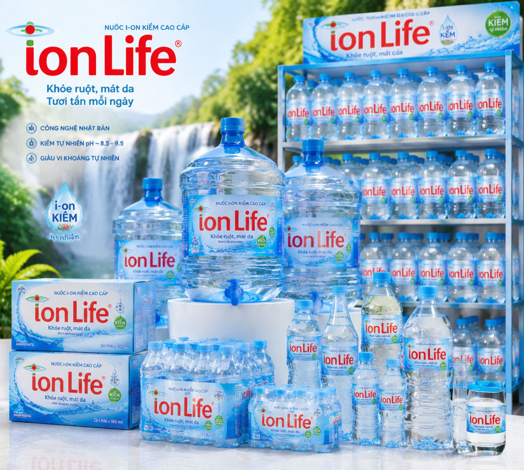 Ion Life là dòng nước ion kiềm được nhiều khách hàng quan tâm hiện nay.